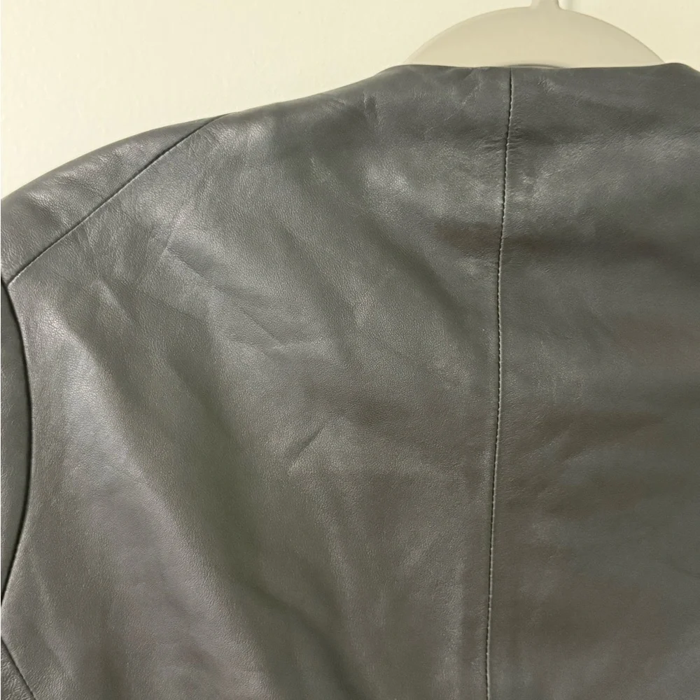 Joe’s Collection Lamb Leather Black Jacket Size S - Picture 9 of 15